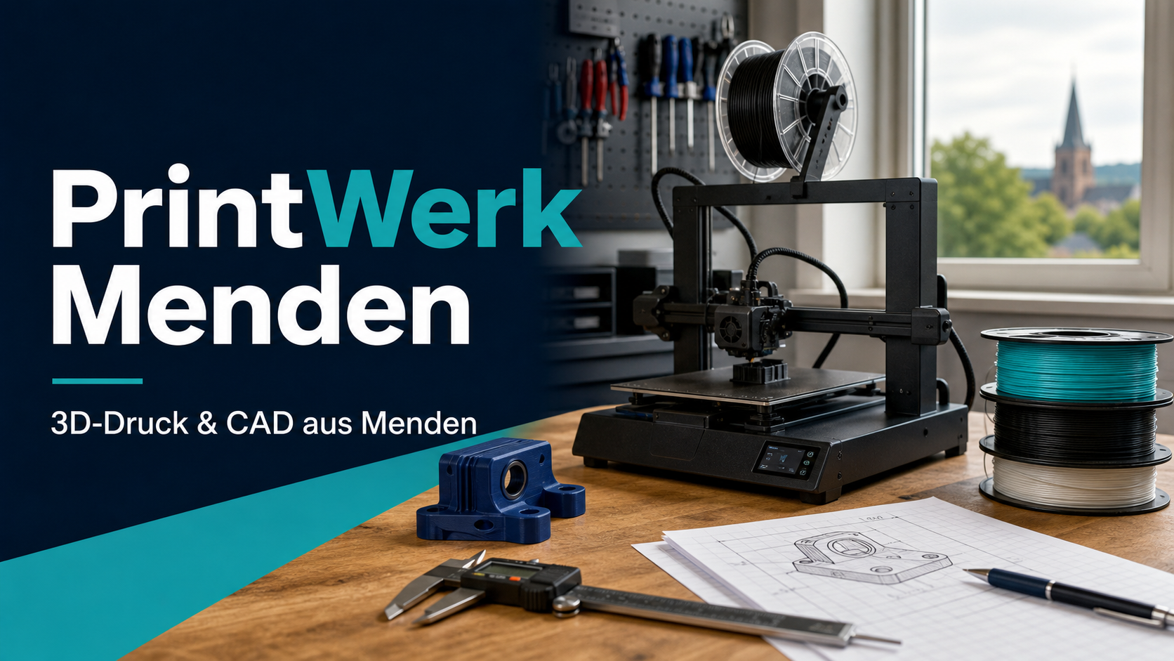 PrintWerk Menden 3D-Druck und CAD Arbeitsplatz